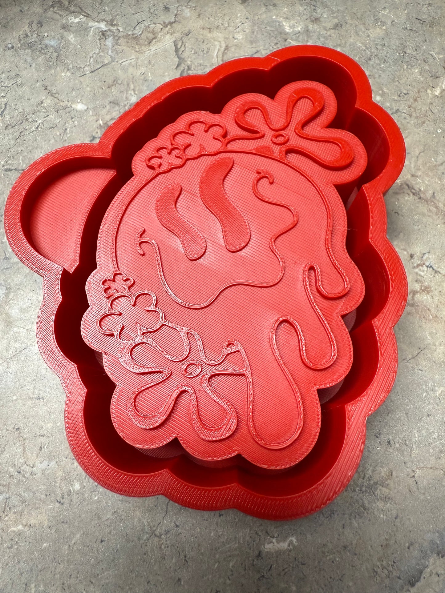 Trippy Smiley Face Freshie Mold