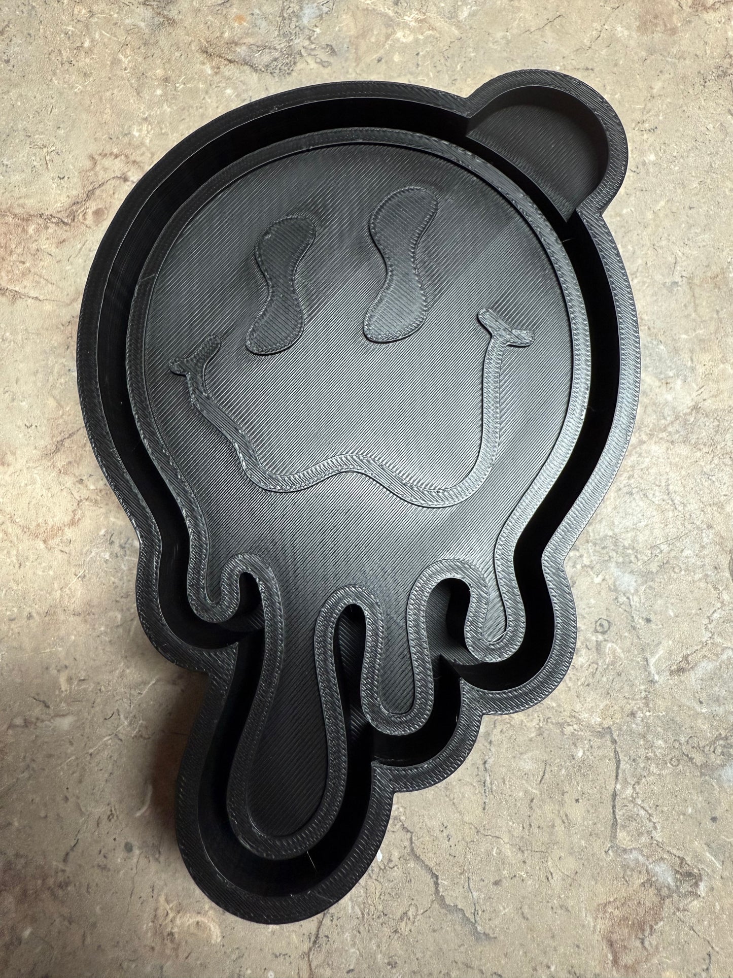 Drippy Smiley Face Freshie Mold