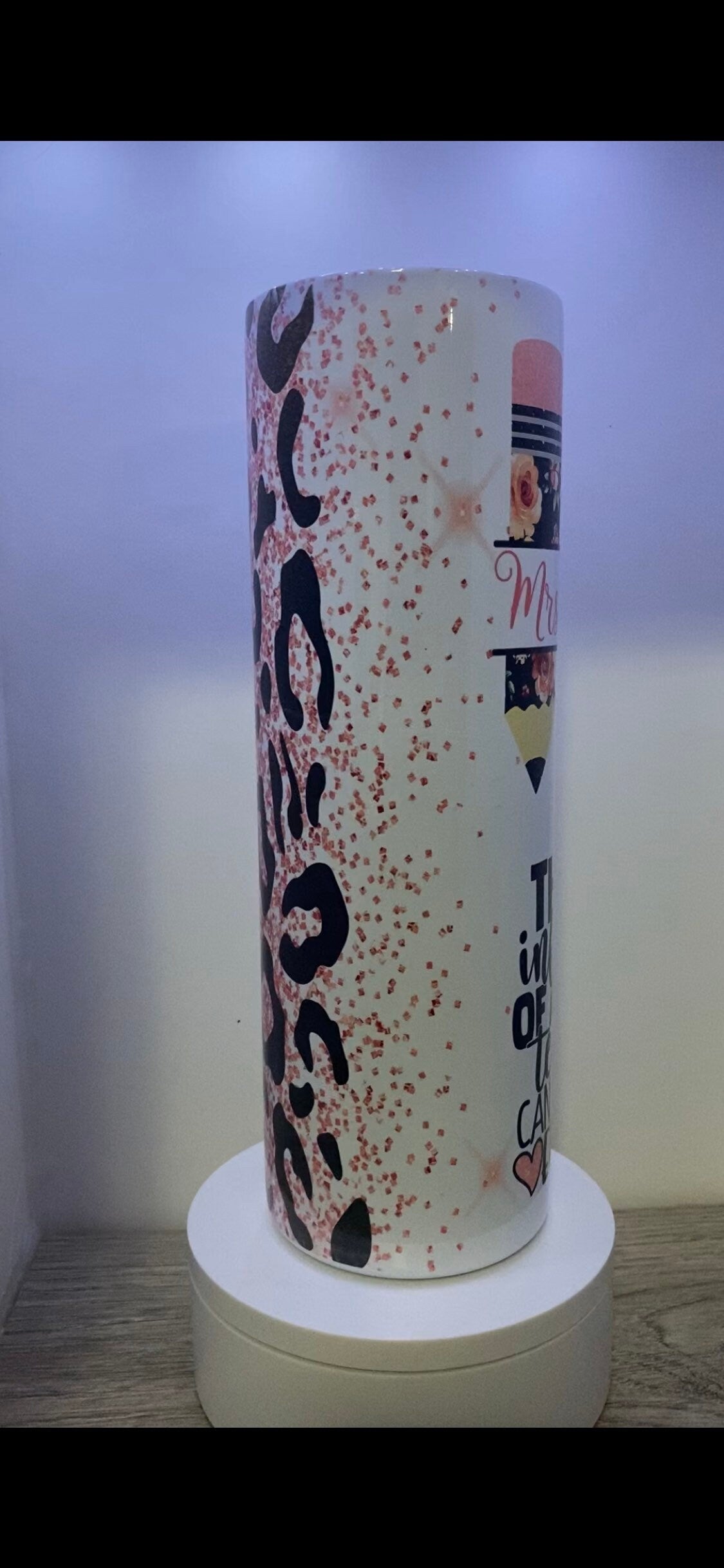 20oz or 30oz Personalized teacher tumbler