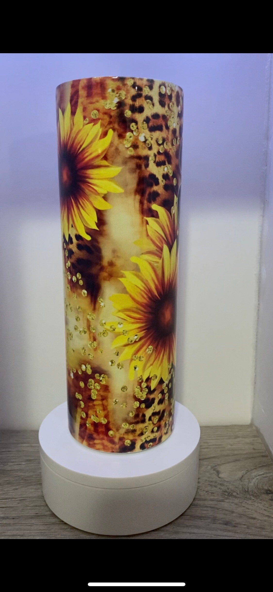 20oz or 30oz Sunflower Tumbler | sublimation tumbler | personalized tumbler