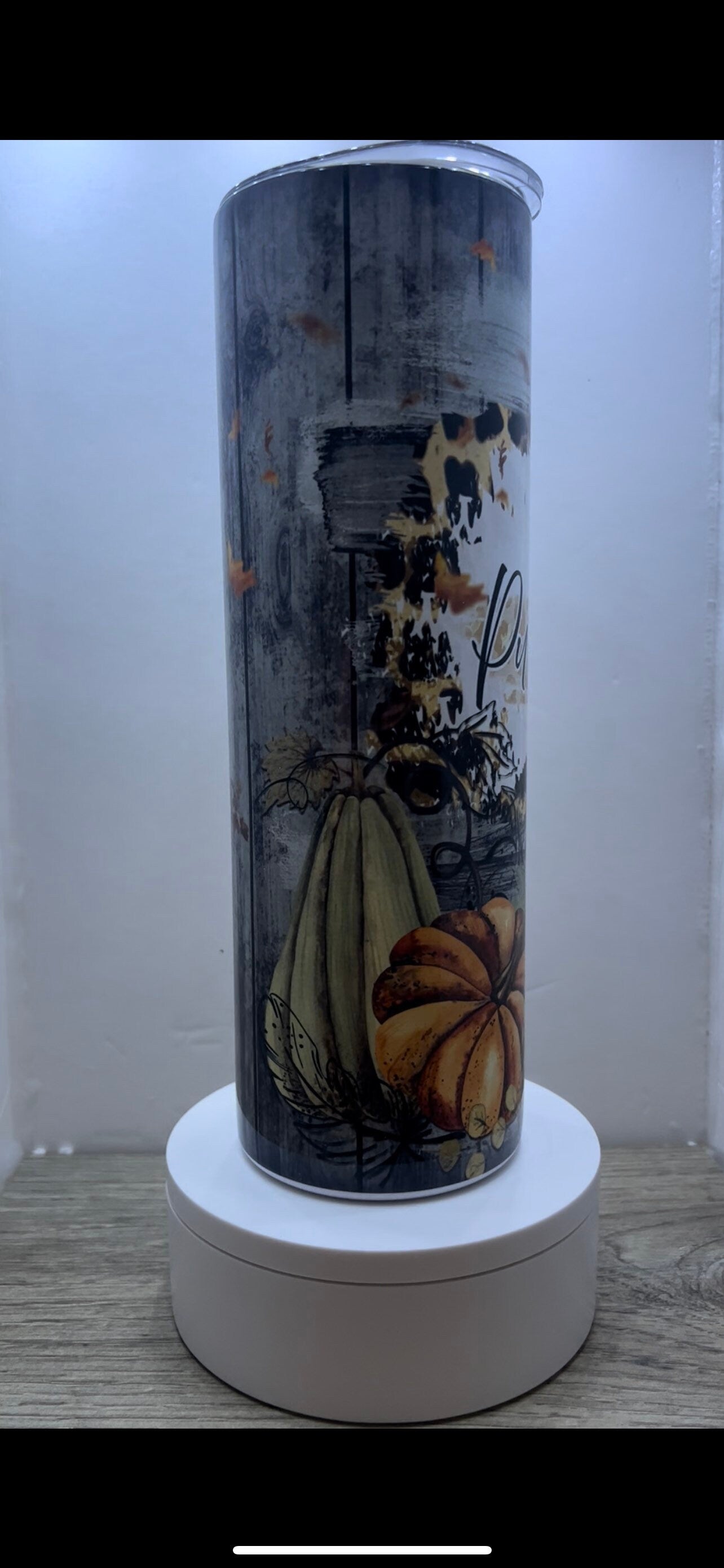 20oz or 30oz Hello Pumpkin Fall Tumbler