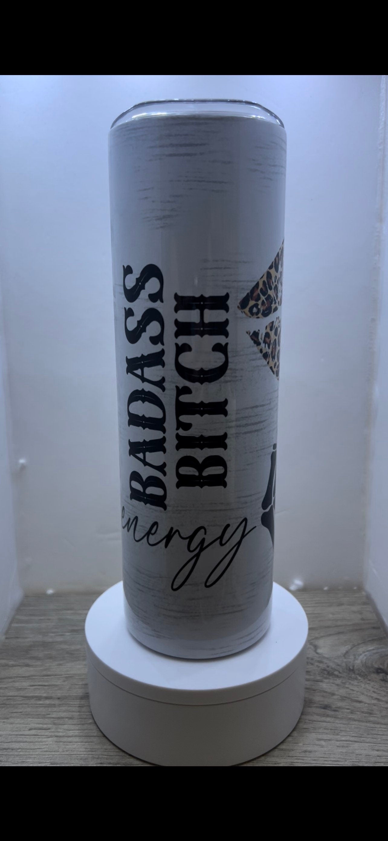 20oz or 30oz Badass Bitch Energy Sublimation Tumbler