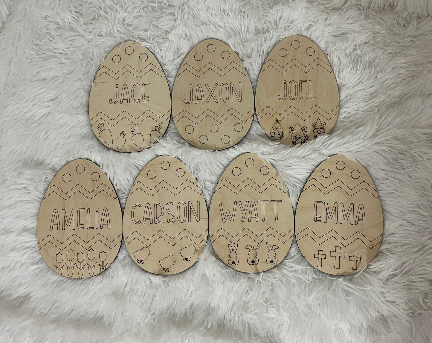 Personalized Easter Egg Craft