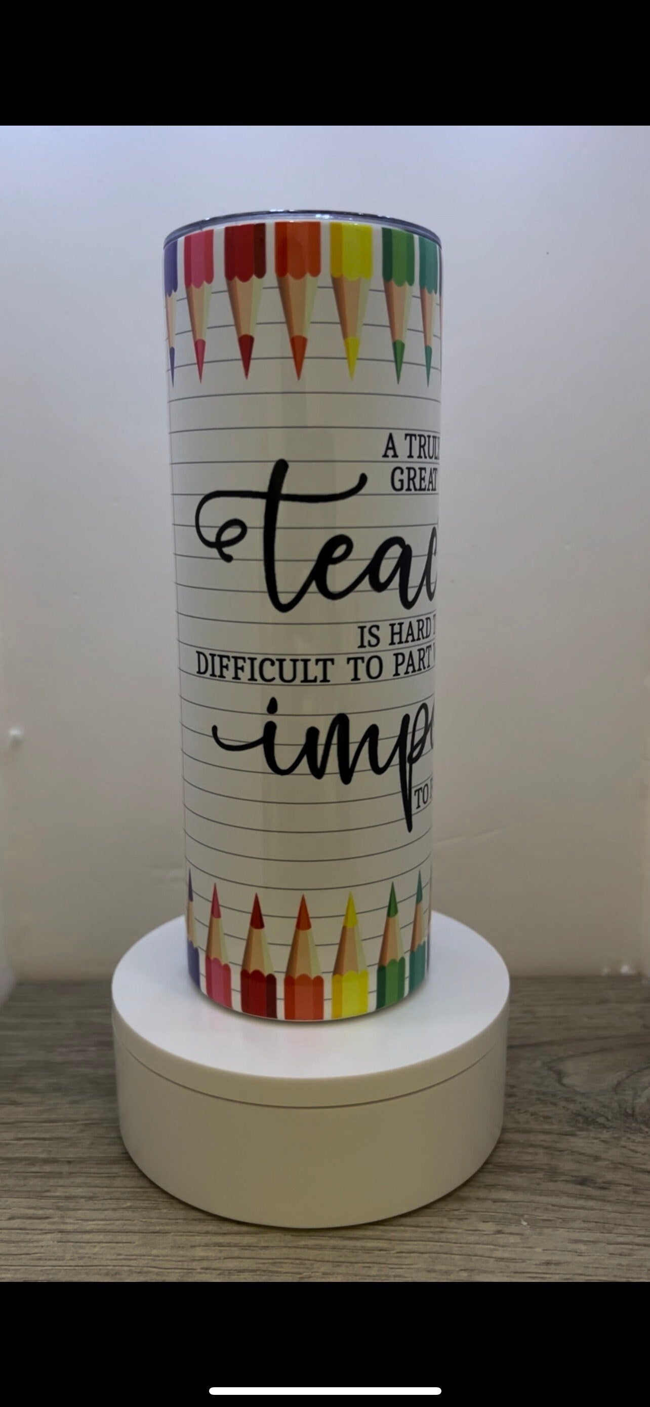 20oz or 30oz Teacher Appreciation Tumbler | Sublimation tumbler