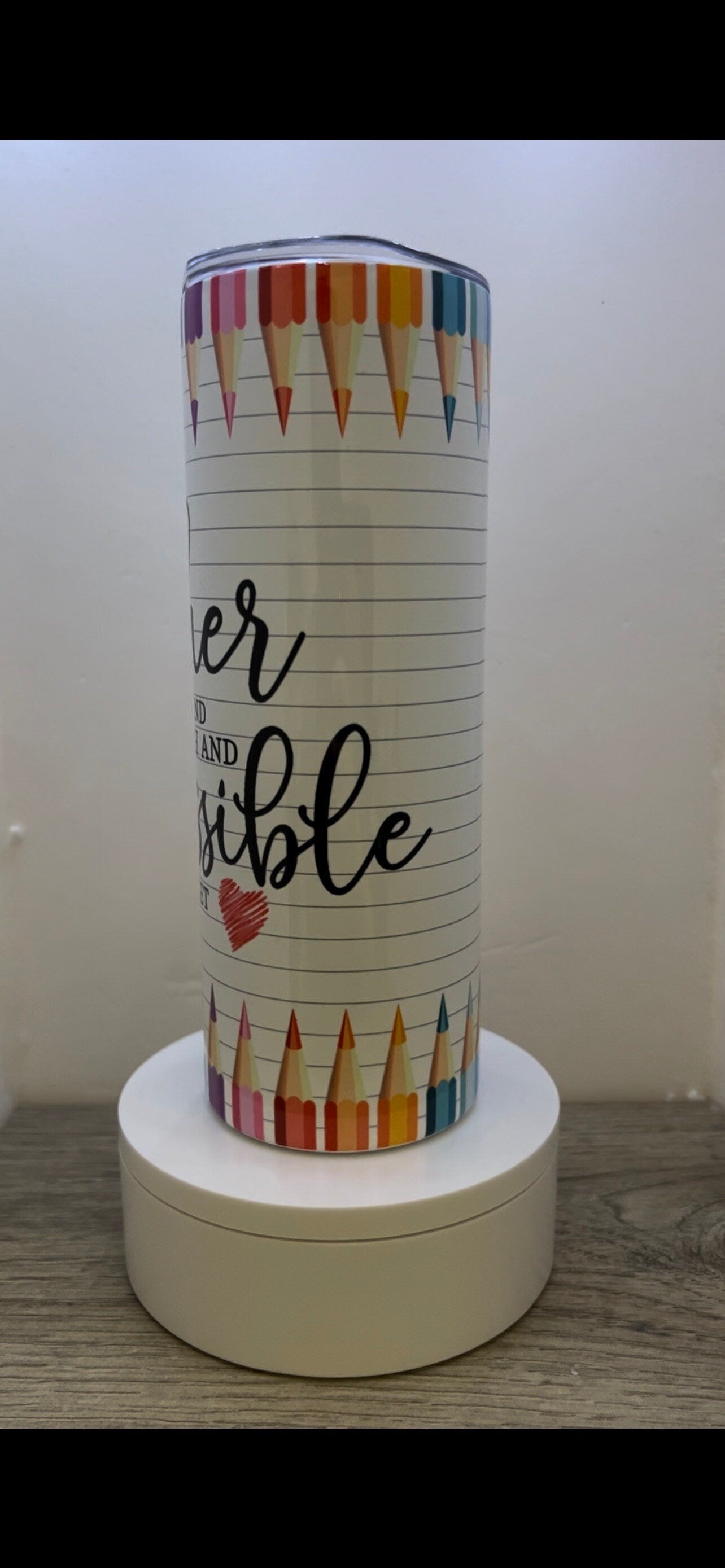20oz or 30oz Teacher Appreciation Tumbler | Sublimation tumbler