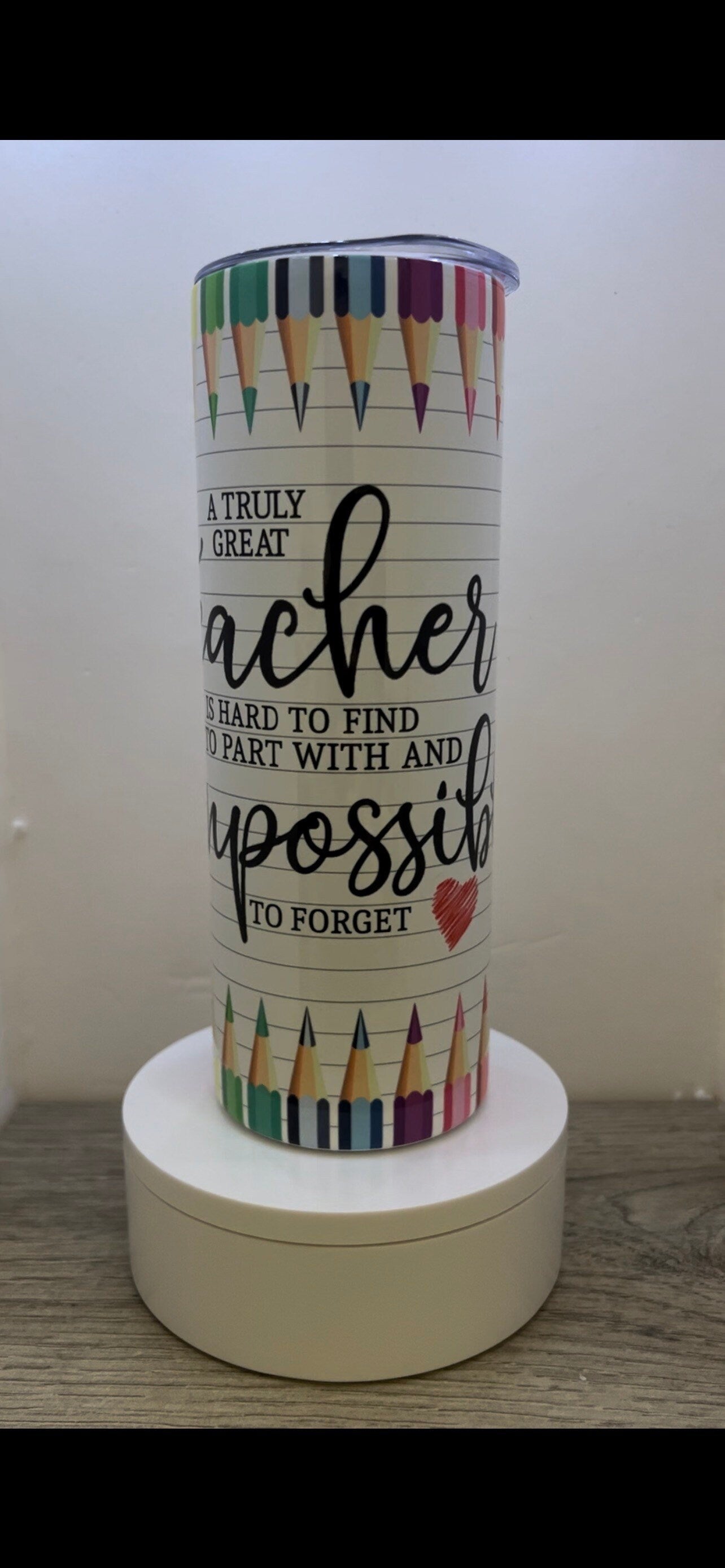 20oz or 30oz Teacher Appreciation Tumbler | Sublimation tumbler