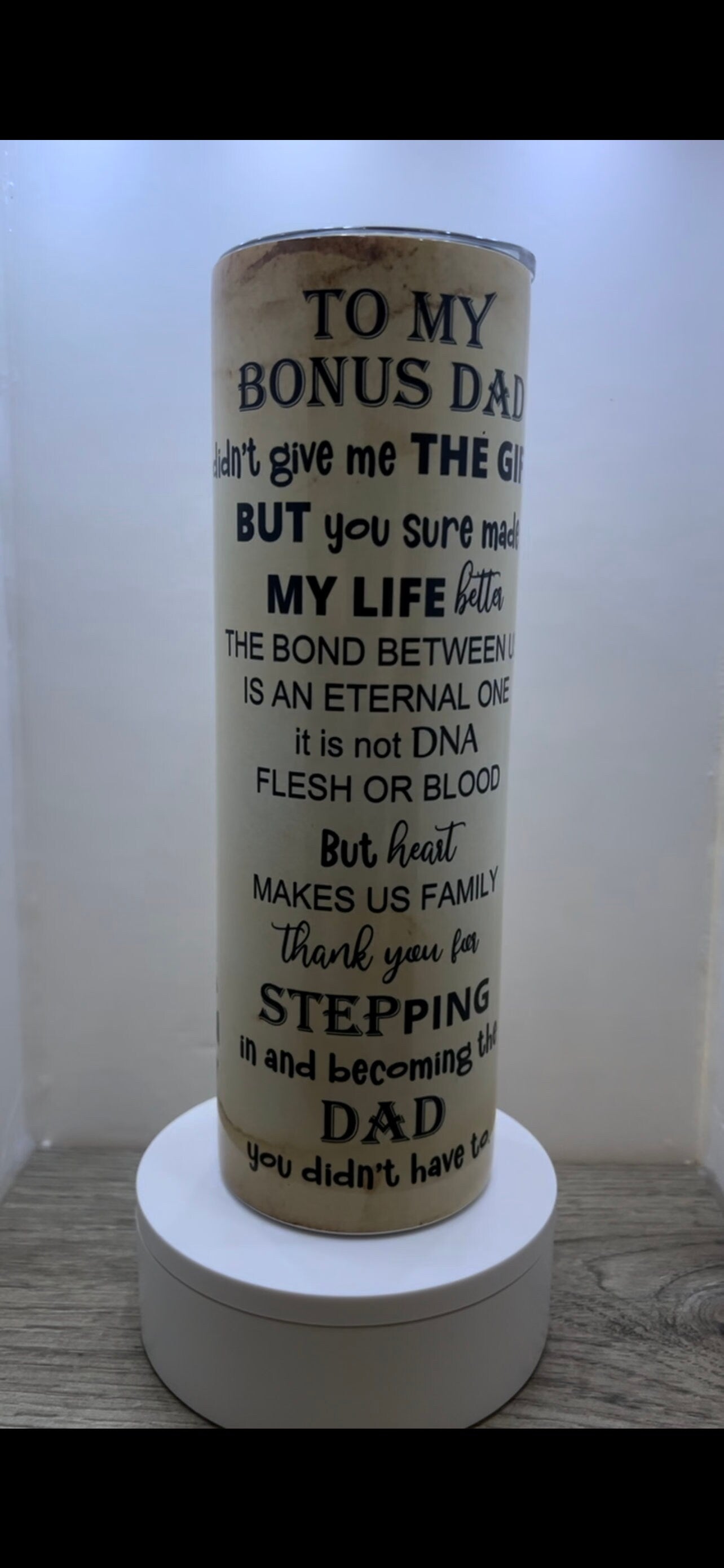 20oz or 30oz Bonus Dad Sublimation Tumbler
