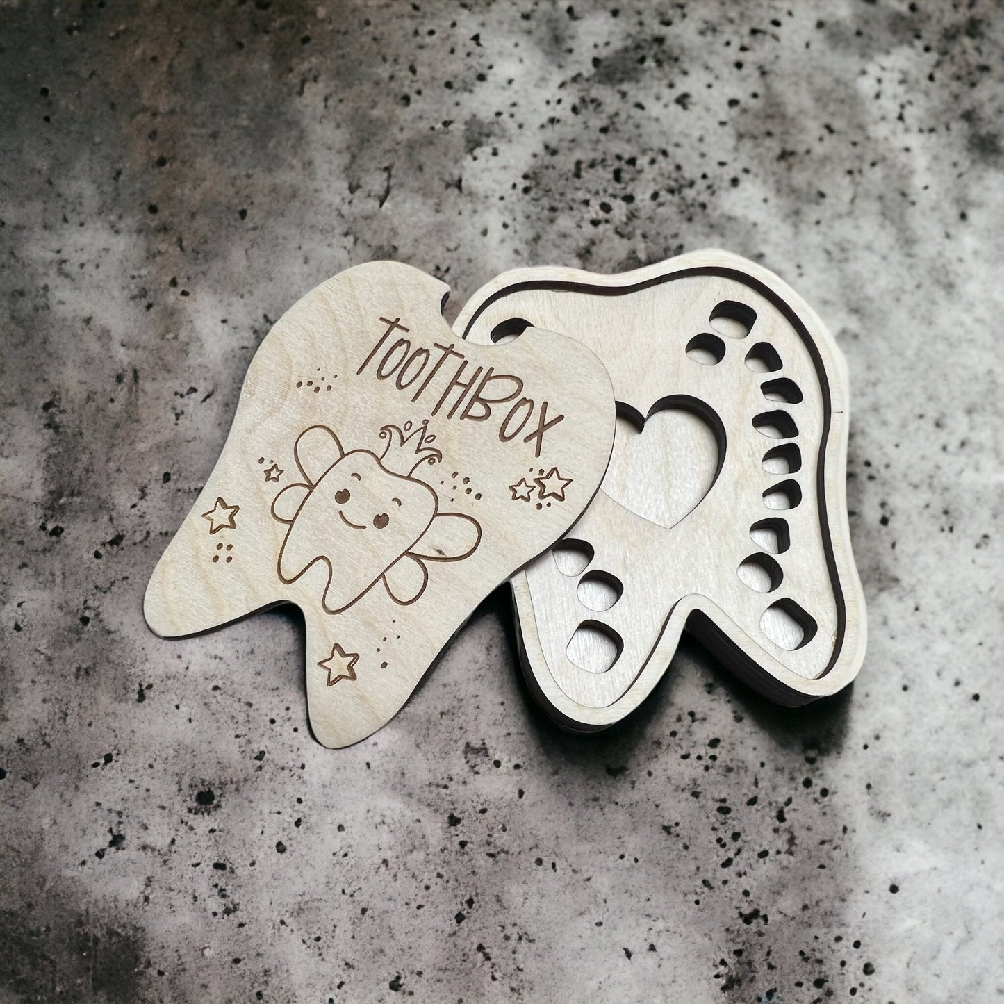 Tooth Fairy Door Hanger and Tooth Box