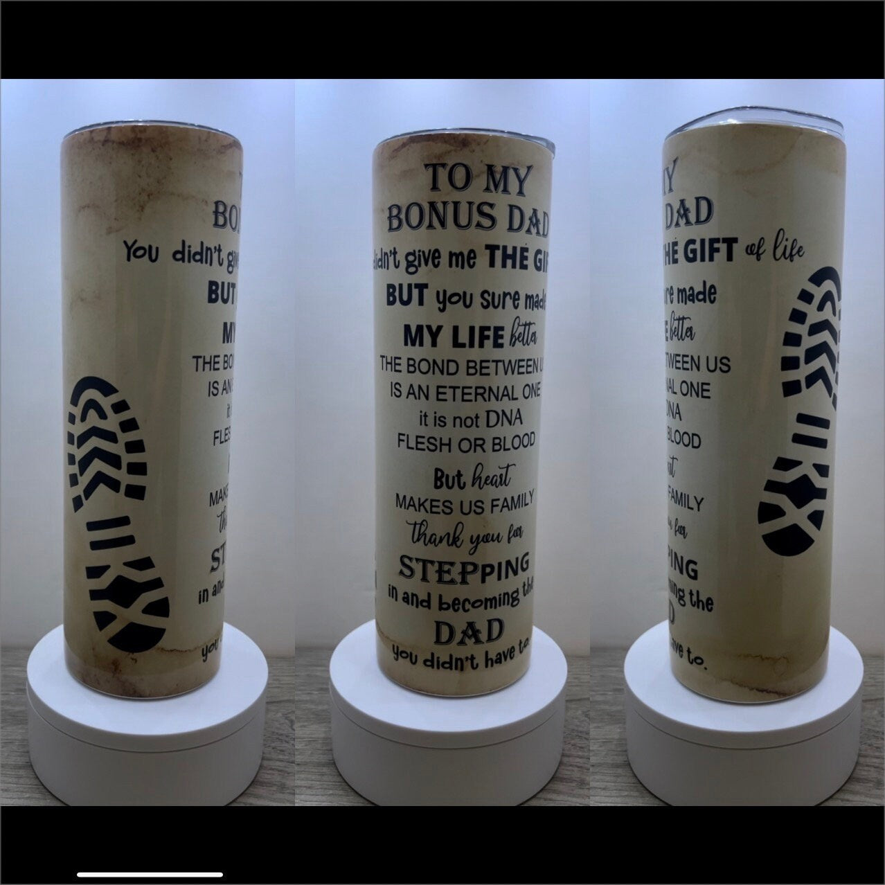 20oz or 30oz Bonus Dad Sublimation Tumbler