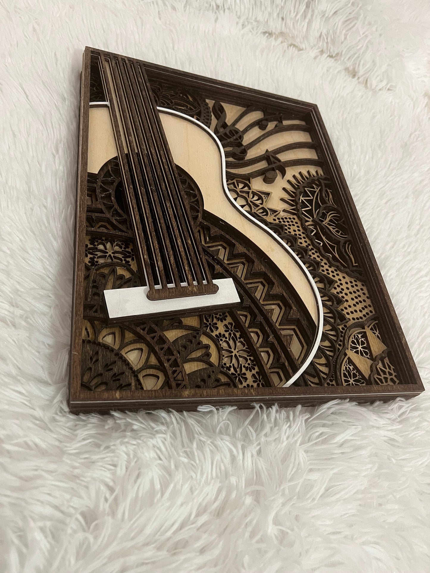 Multi-Layered Mandala Guitar