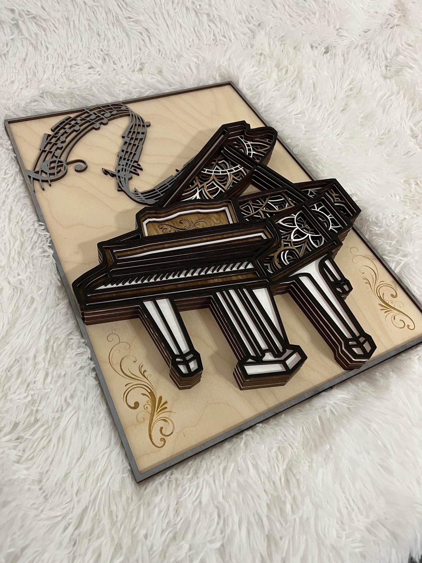 Multi-Layered Mandala Piano