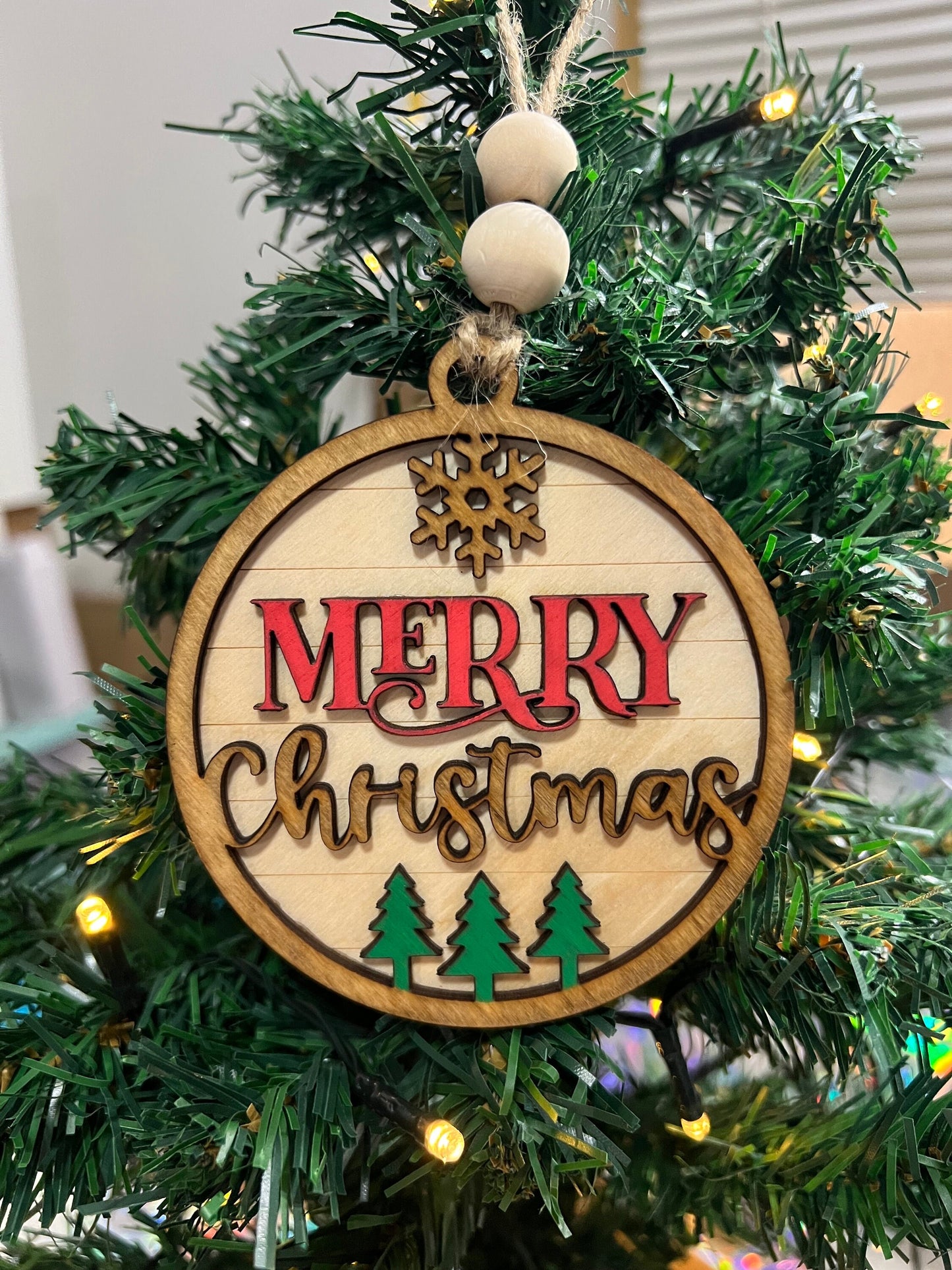 Merry Christmas ornament