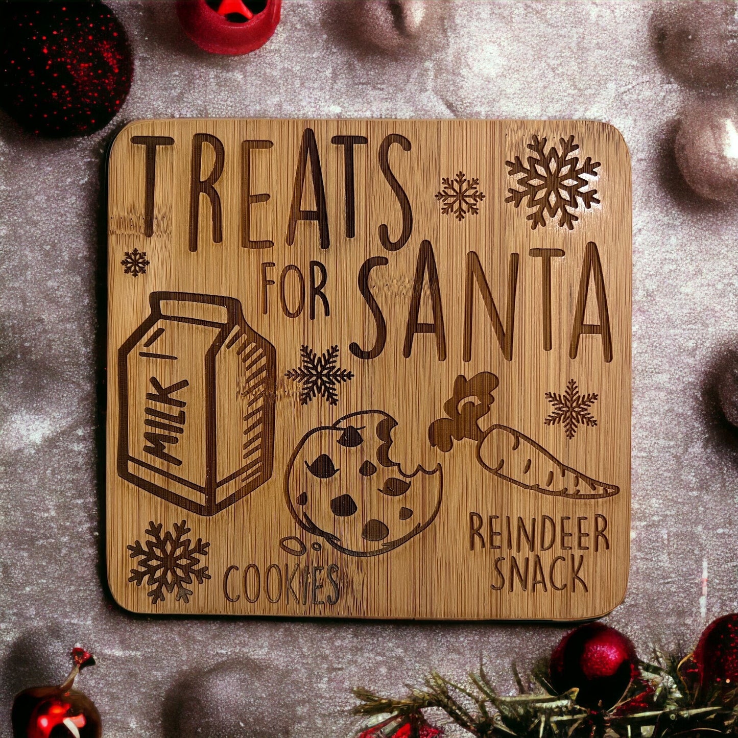 Santa’s tray | Christmas Eve tray | Santa Cookies and milk tray | Reindeer treats