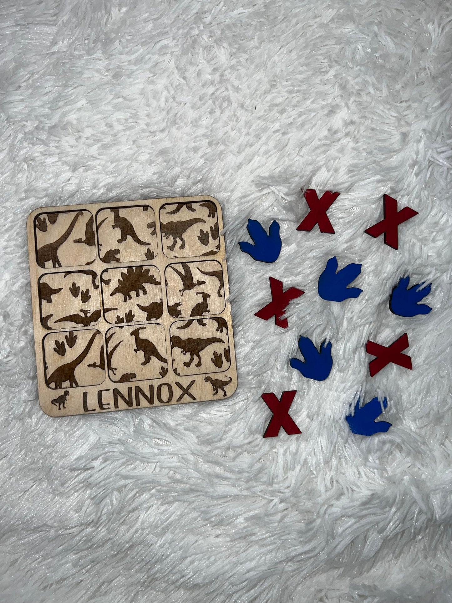 Tic-Tac-Toe Dino Game