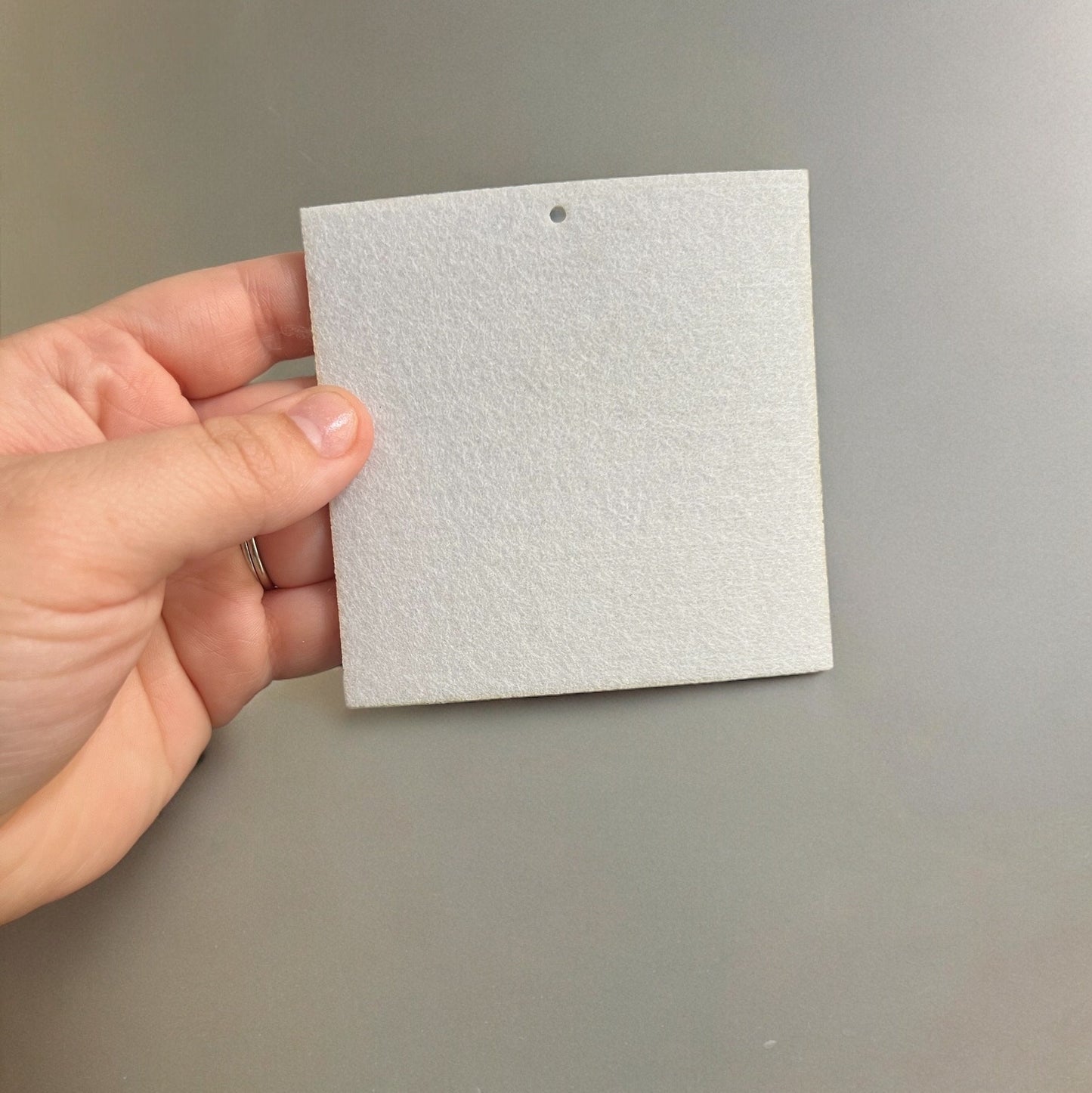 Square Shaped Felt Air Freshener Blank | Sublimation Blank