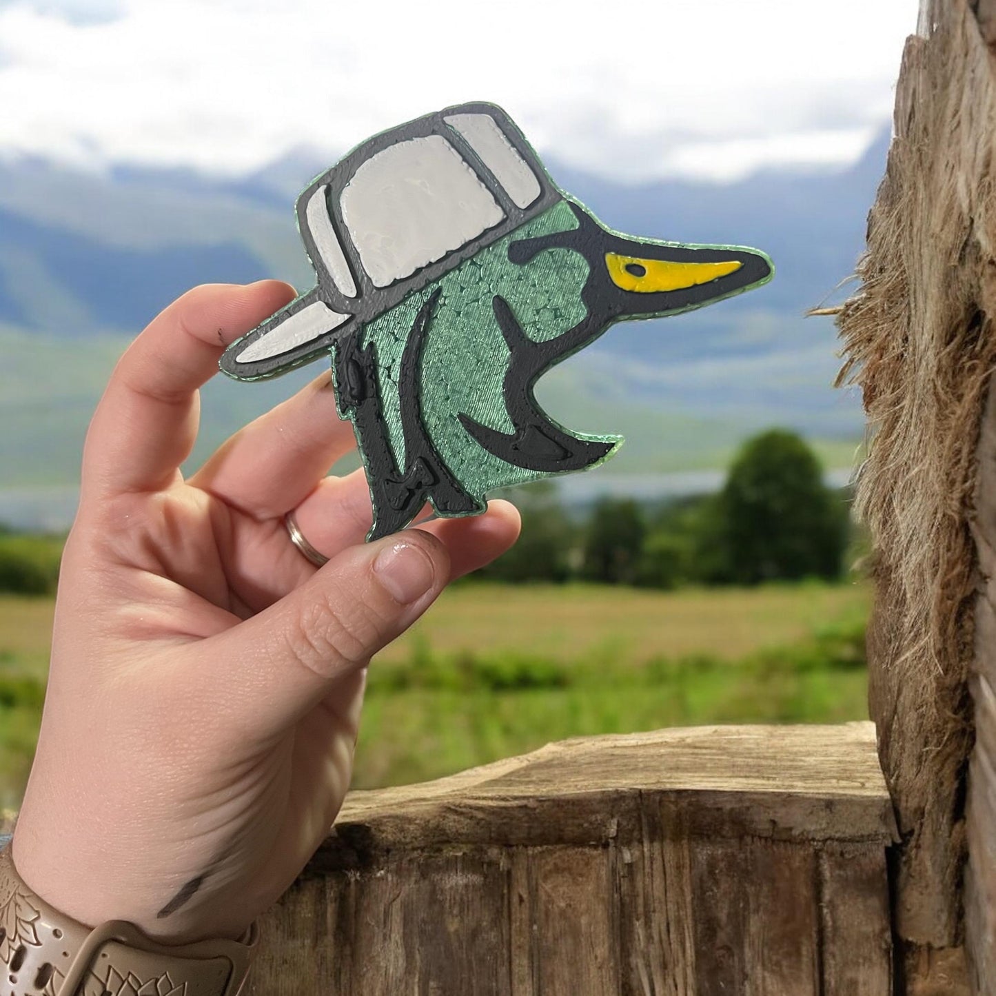 Redneck Duck Car Freshie | Duck with Hat Car Freshie