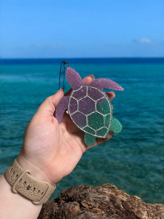 Sea Turtle Car Freshie | Beach themed Car Freshie