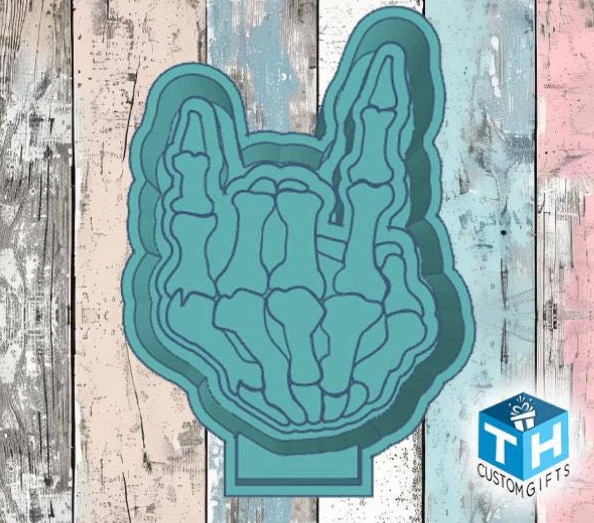 Skeleton Hand Freshie Mold