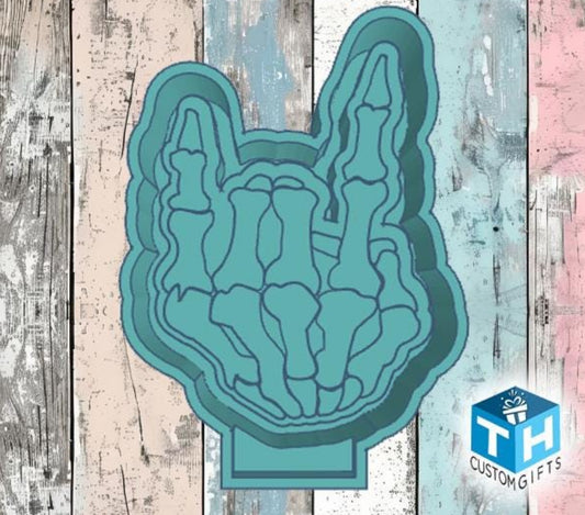 Skeleton Hand Freshie Mold