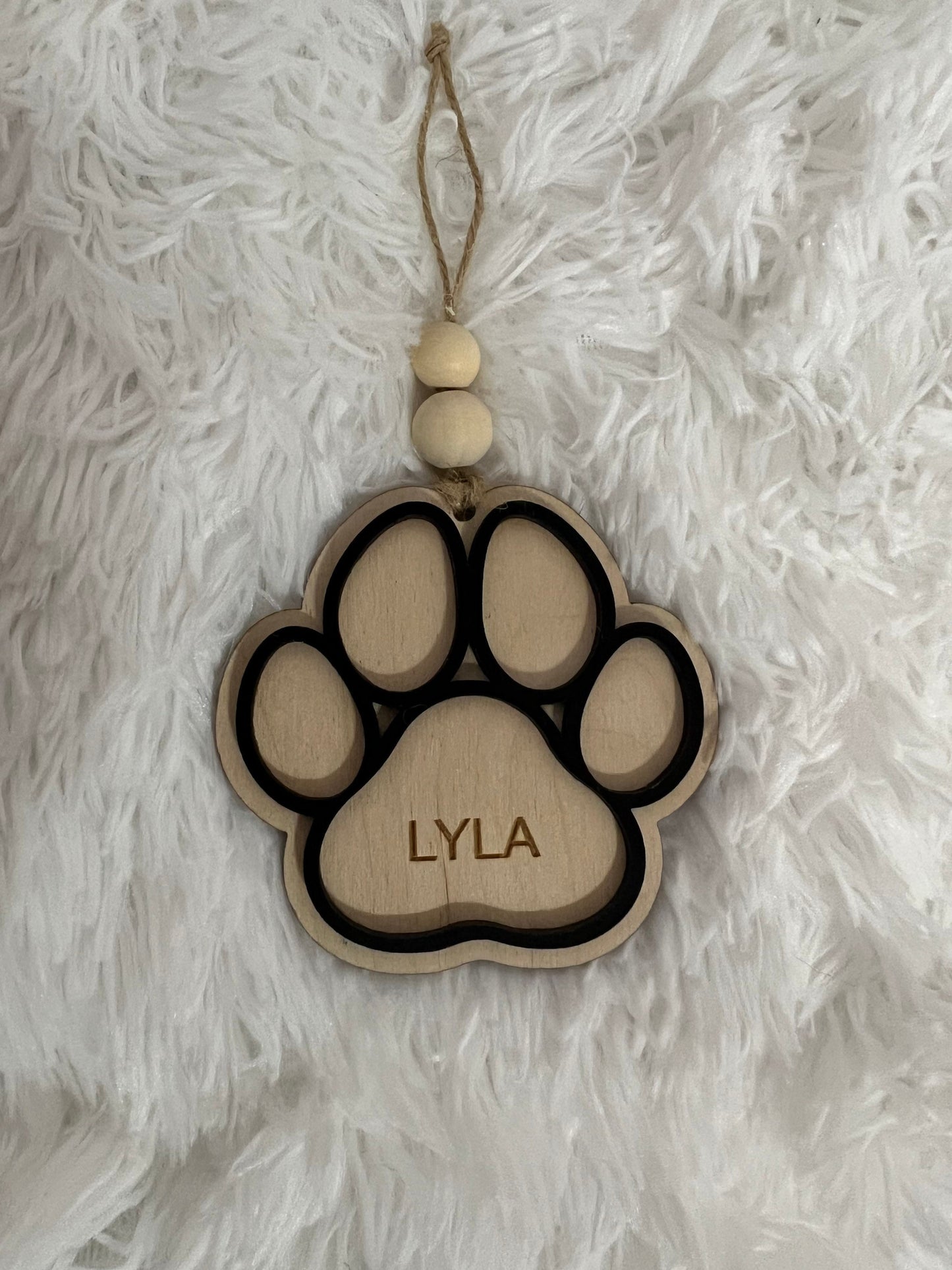 Personalized Pet Christmas Ornament