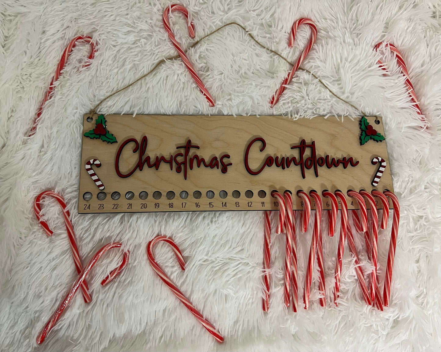 Christmas Countdown wall decor