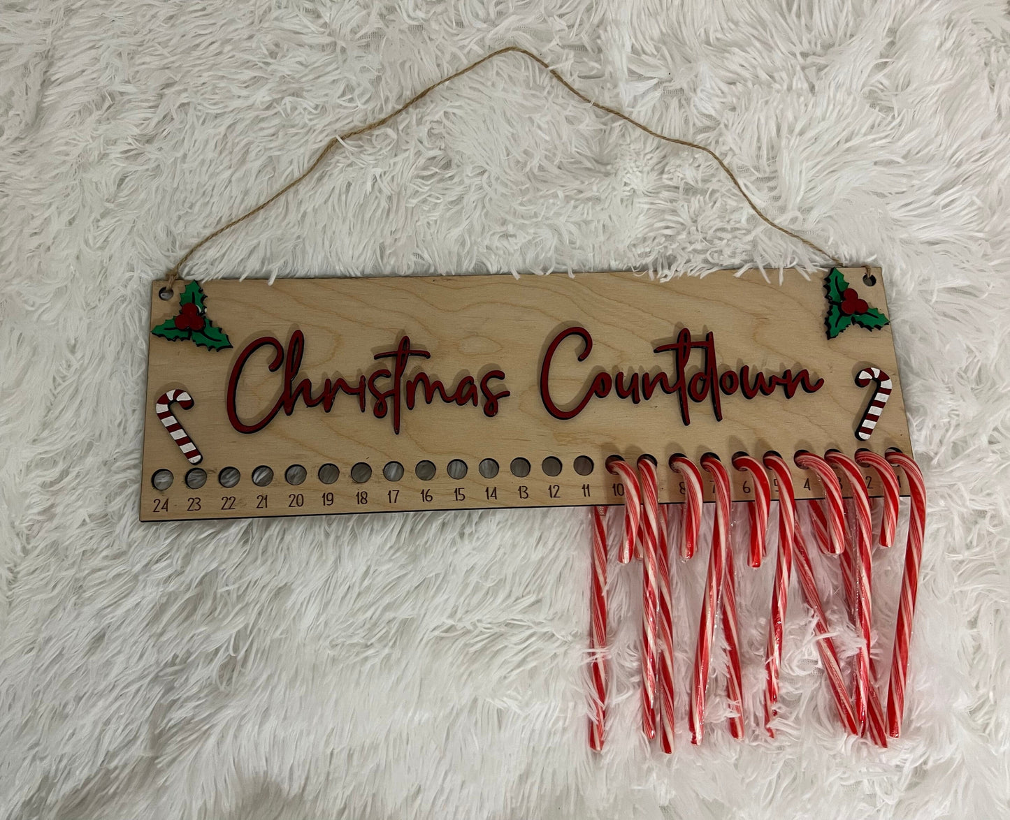 Christmas Countdown wall decor