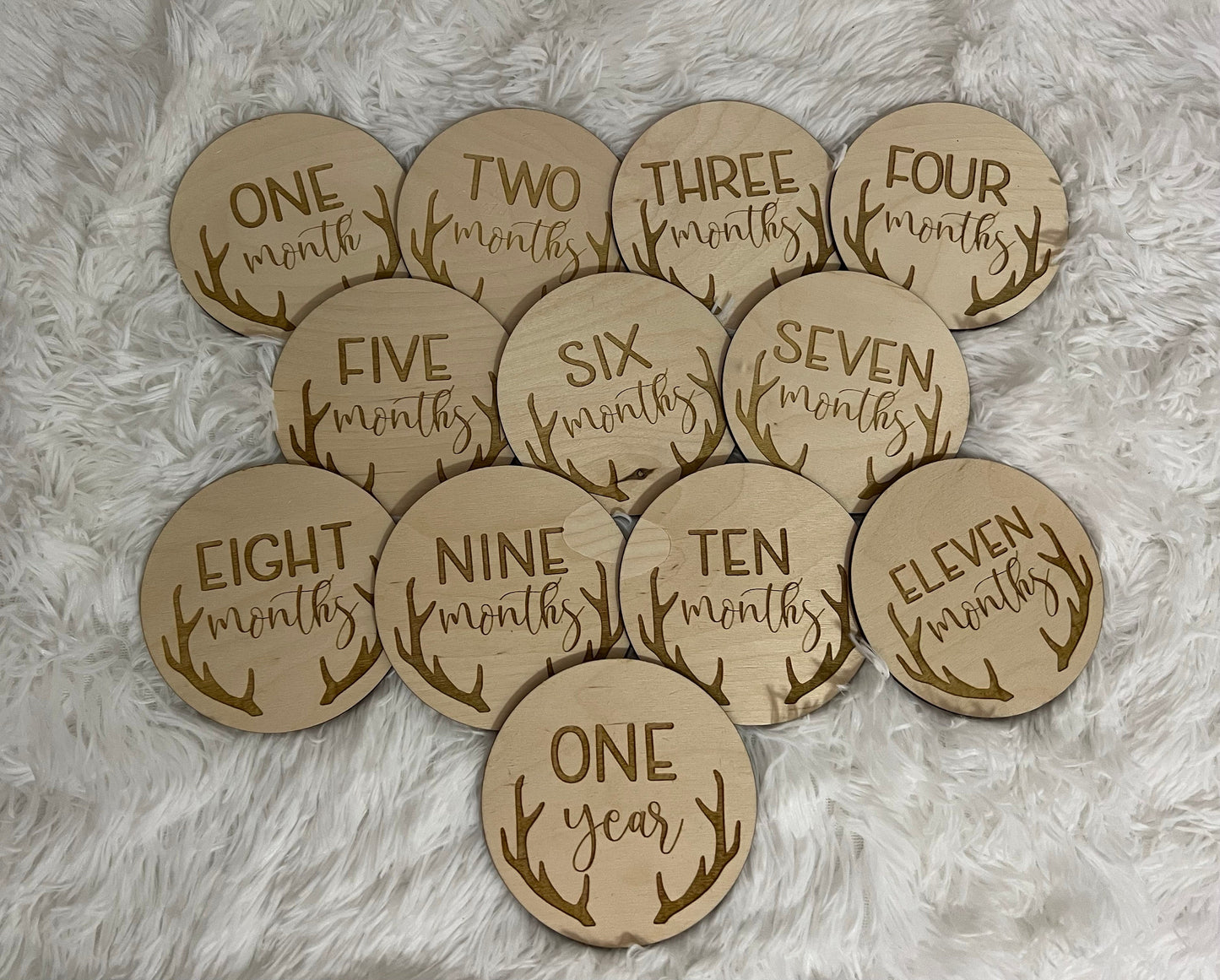 Baby milestone disks