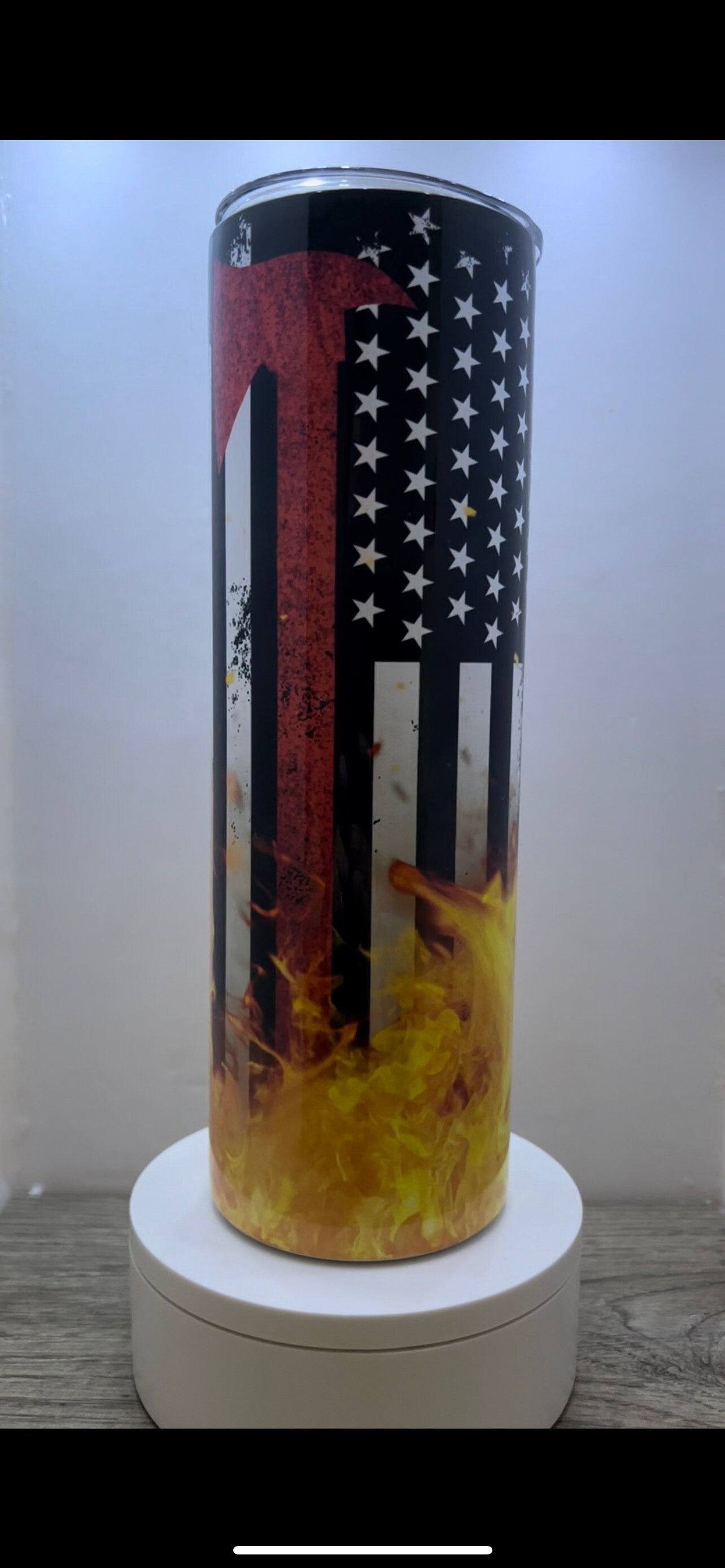 20oz or 30oz Firefighter tumbler | First responder sublimation