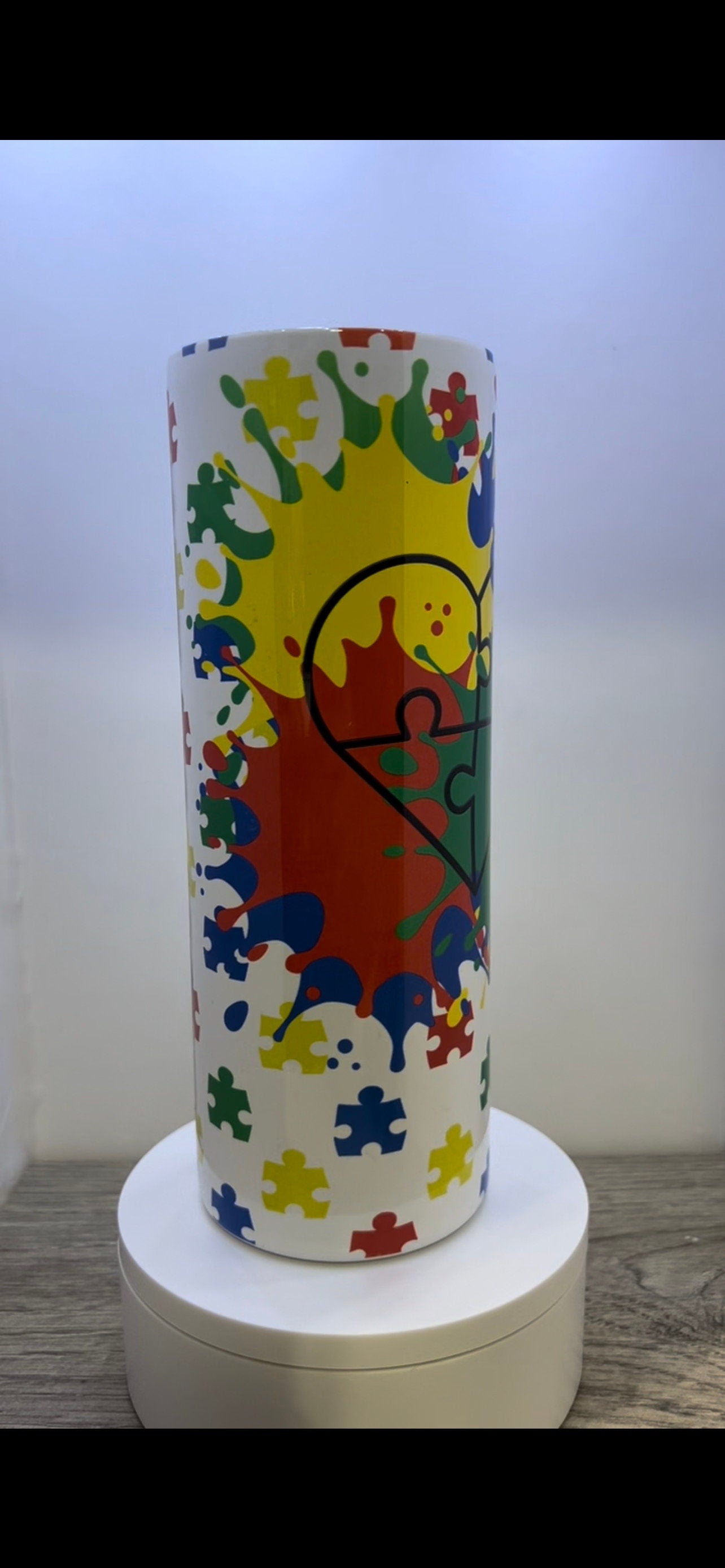 20oz or 30oz Autism Awareness Sublimation Tumbler