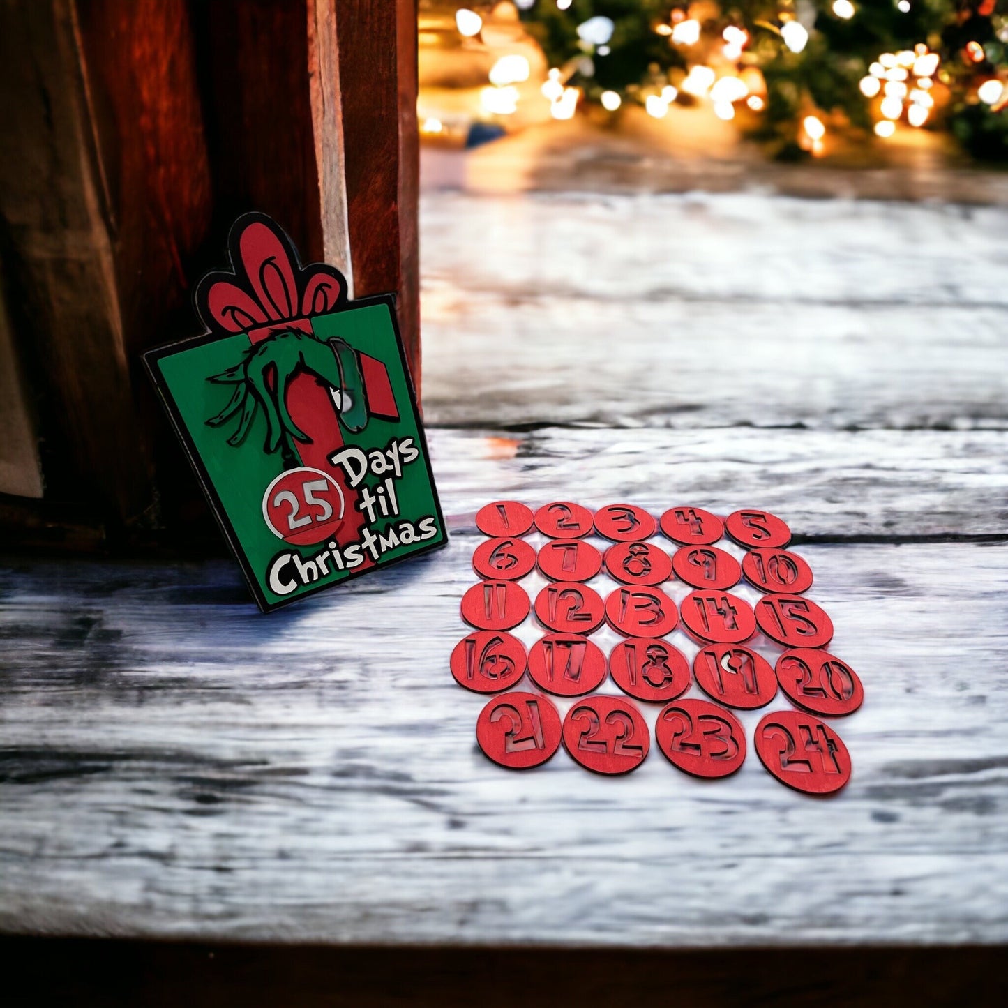 Christmas Countdown wall decor