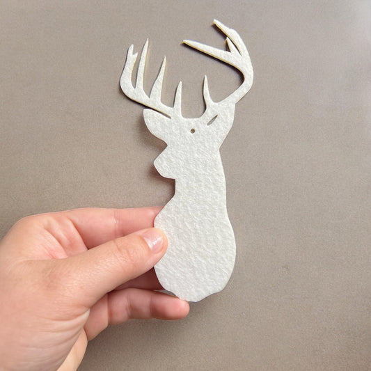 Buck Shaped Felt Air Freshener Blank | Sublimation Blank