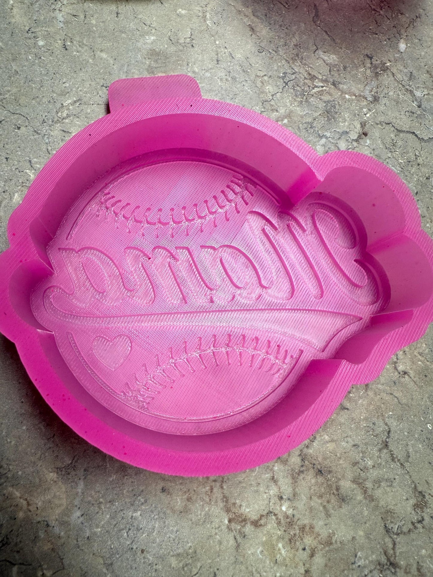 Baseball Season Freshie Mold | Baseball Mama Freshie Mold
